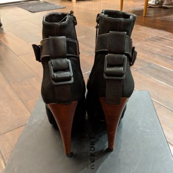 Report Signature Caleb Platform Booties - Picture 3 of 5
